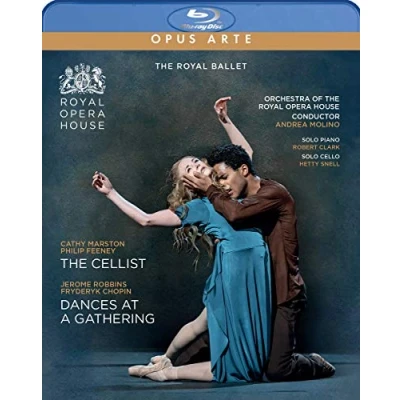 Imagen de Feeney, P.: Cellist (The) / Robbins, J.: Dances at a Gathering [Ballets] (Royal Ballet, 2020) [Blu ray]