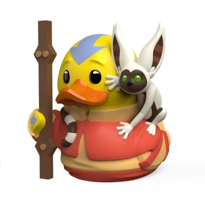 Imagen de TUBBZ First Edition Aang Figura Coleccionable de Pato Goma Vinilo Producto Oficial Avatar: The Last Airbender TV acción, Cine y Videojuegos