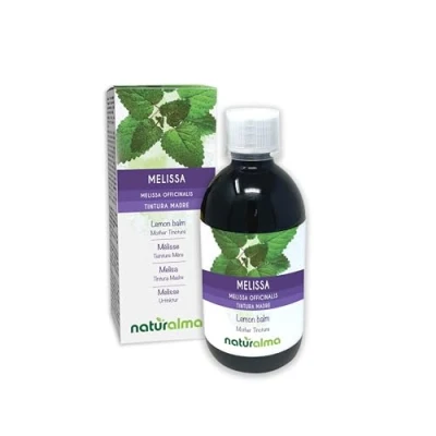 Imagen de Melisa o Toronjil (Melissa officinalis) hojas Tintura Madre sin alcohol Naturalma Extracto líquido gotas 500 ml Complemento alimenticio Vegano