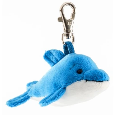 Imagen de Schaffer Collection Flipp Colgante de delfín, estampado animal, Color azul, ca. 11 cm (0240)