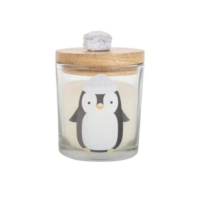 Imagen de Vela de pingüino vainilla helada, encantadora decoración invierno, perfumada con dulce, diseño hecho a mano, regalo para vacaciones y ambiente del hogar