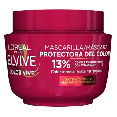 Imagen de L&#039;Oreal Paris Elvive Color Vive Mascarilla, 310ml