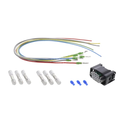 Imagen de VEMO V99 83 0013 Kit de reparación cables Accionador, regulación del alcance las luces con conector contracción EXPERT KITS +