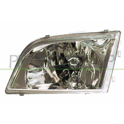 Imagen de PRASCO MB0974614 Faros izquierda H4 para circulación por la derecha