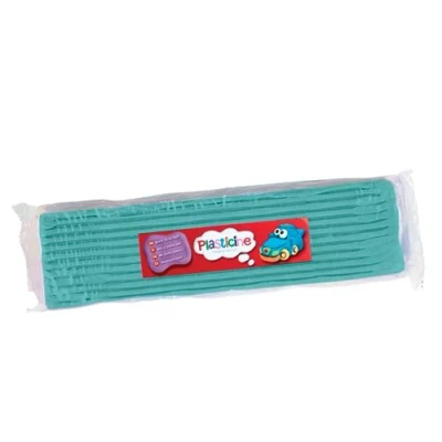 Imagen de Plastilina One Colour Slab 400g Menta, compuesto de modelado para animadores profesionales y fabricantes modelos, nunca se seca, hacer esculturas, modelos animaciones stop motion