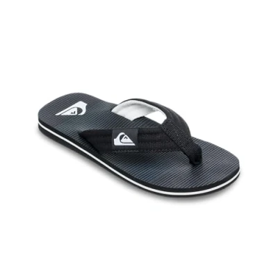 Imagen de Quiksilver Molokai Layback Sandalias de dedo para niños, Talla: 37, Black connect Zapatos