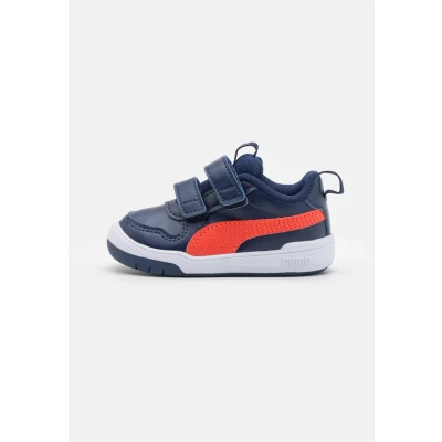 Imagen de Puma Multiflex Unisex Zapatillas de entrenamiento para niños, Talla: 22, Peacoat/grenadine Zapatos