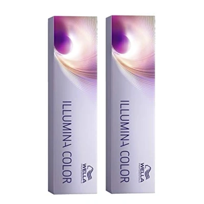 Imagen de Wella Illumina Color 10/69 2 rubios claros, violeta, cendre, 60 ml