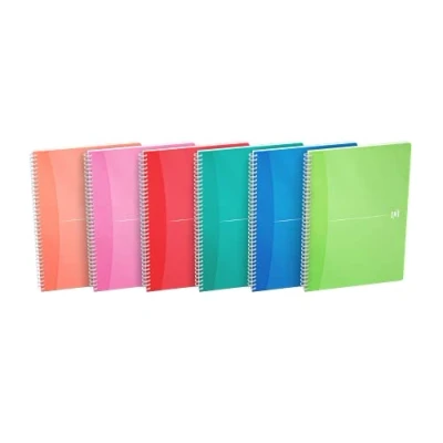Imagen de Cuaderno Oxford My colours A4 cuadrícula 5x5 90 hojas, 5 unidades