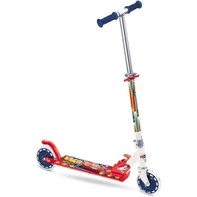 Imagen de Mondo Toys Alu Scooter CARS Patinete infantil de aluminio 2 ruedas Manillar regulable 18100