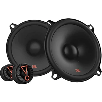 Imagen de JBL Altavoces Coche Stage3 507CF Echo Auto Components de 2 vías Harman Kardon Pro Sound 135 vatios con Altavoz 13 cm (130 mm) sin Rejilla y Tweeter Empotrado o Superficie Negro