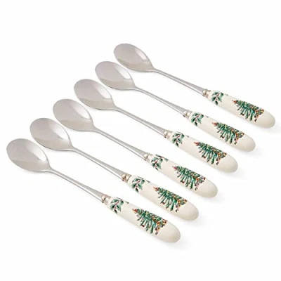 Imagen de Spode Cuchara de té árbol Navidad, juego 6 (multicolor)