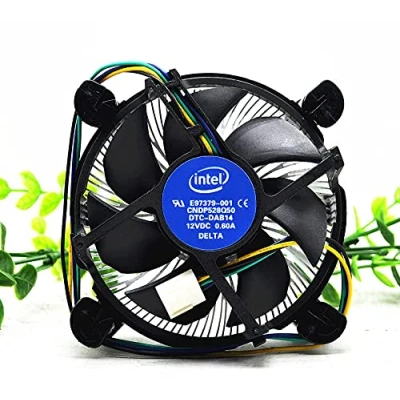 Imagen de CPU Cooler With Aluminum Heatsink for Intel E97379 001 Core i3/i5/i7 Socket 1150/1155/1156 4 Pin Connector Quiet Fan