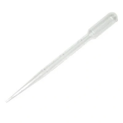 Imagen de Pipeta de Goteo Pasteur plástico Dosificadora / Medidora Graduada (3ml)