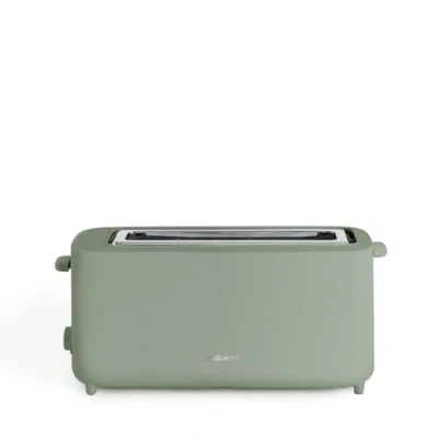 Imagen de CREATE/TOAST STUDIO XL/Tostador de pan verde sage / 6 Niveles potencia, bandeja recogemigas, termostato, descongelación, sistema seguridad, 950W