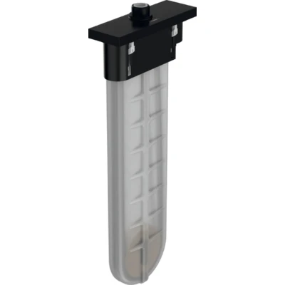 Imagen de Hansgrohe 28010670 Kit Terminado, Negro Mate, Fertigset eckig