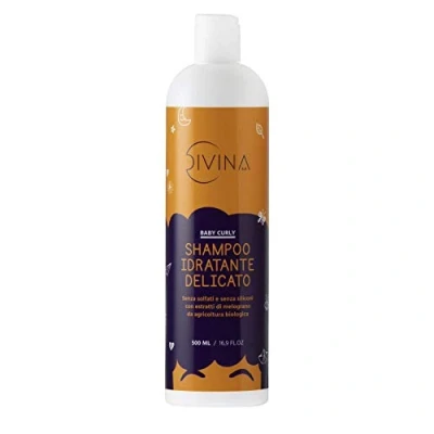 Imagen de Champú hidratante Baby Curly para niños con pelo afro y rizado extractos de granada (500 ml)