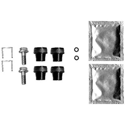 Imagen de HELLA 8DZ 355 201 661 Kit de accesorios, pinza freno OPEL: Astra G CC, Coupé