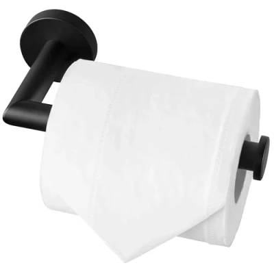Imagen de HITSLAM portarrollos para Papel higiénico Acero Inoxidable Porta Rollos de higienico baño ontado en la Pared con Tornillos Negro Mate