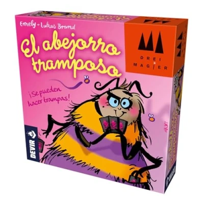 Imagen de Devir El Abejorro Tramposo, Juego de Mesa, para jugar en Familia, o con Amigos, Cartas Fácil y Divertido (BGTRAMP)