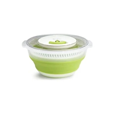 Imagen de Moulinex Essoreuse à Salade rétractable Escurridor de Ensalada retráctil (4 L), Plástico, Verde