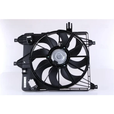 Imagen de NISSENS 85252 Ventilador de Radiador 370 12 66 sin controlador incorporado RENAULT: CLIO 2, Kangoo I, MEGANE 2