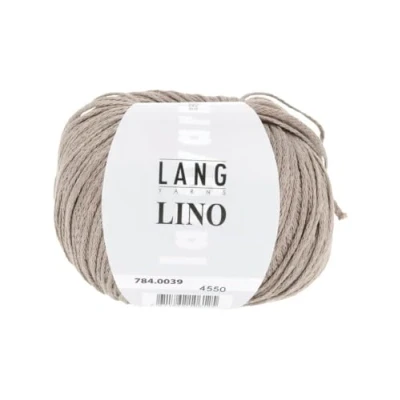 Imagen de Lang Yarns Lino brun clair 039