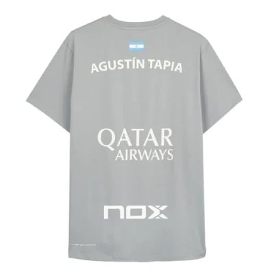 Imagen de NOX AT10 Gris AGUSTIN TAPIA 2024 (Camiseta Oficial)