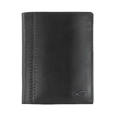 Imagen de camel active Bilbao Accesorio de viaje Billetera para Hombre, 000121, Negro, Talla única