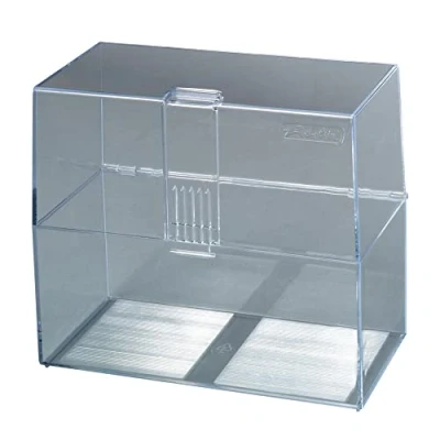 Imagen de Herlitz 1906023 Caja de archivo (A6), transparente