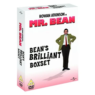 Imagen de Mr Bean Complete Live Action Series DVD Collection [4 Discs] Box set Vol 1, 2, 3, &amp; 4 + 2 Episodes not seen on TV: The Library Bus Stop Extras
