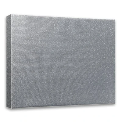 Imagen de Arte &amp; 7832.0 Marco con Lienzo para PITTORI, Madera de Abeto, Plateado, 50 x 40 3.5 cm