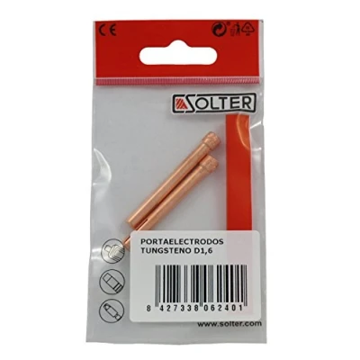 Imagen de Solter Portaelectrodos Tungsteno D1,6, 2 Unidades, Accesorios de Soldadura