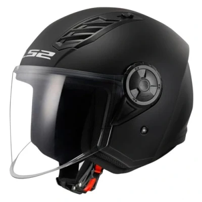 Imagen de LS2, casco jet de moto AIRFLOW II negro mate L