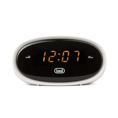Imagen de Trevi EC 880 Reloj Digital con Despertador, Color Blanco, 13.5 x 6.5 5 cm
