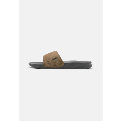 Imagen de Reef ONE Slide Sandalias planas, Hombre, Talla: 37.5, Grey/tan Fibra sintética
