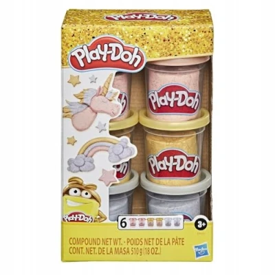 Imagen de HASBRO EUROPEAN TRADING B.V. Play DOH VASETTO Col.Met.E9433 Actividades Creativas, Multicolor (E94335L0)