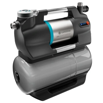 Imagen de Gardena Bomba de superficie 5600 SilentComfort: con depósito agua 25 l, filtro integrado, caudal l/h, funcionamiento en seco, muy silenciosa, uso App Bluetooth (9067 20)
