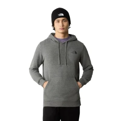 Imagen de The North Face Simple DOME Hoodie Jersey con capucha, Hombre, Talla: Small, Medium grey heather