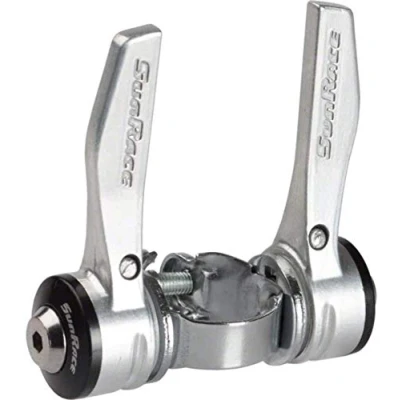 Imagen de SunRace Palanca de Cambios Carretera para Cuadro Trama Soldadura, 3 x 7 V (par)