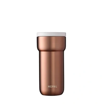 Imagen de Mepal Taza Aislante Ellipse 4 Horas Caliente y 8 Fría Termica para Llevar Adecuada como de té Café Se Adapta a Todos los Portavasos 375 ml Rose Gold