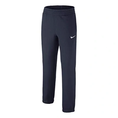 Imagen de Nike Brushed Fleece Cuffed Pantalones, Niños, Azul (Obsidian/White/White), S