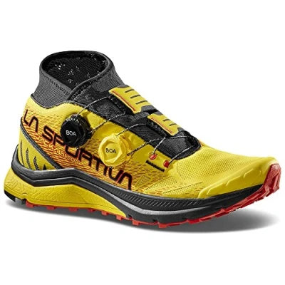Imagen de La Sportiva Jackal II BOA Zapatillas de senderismo, Hombre, Talla: 41, Yellow/black Zapatos