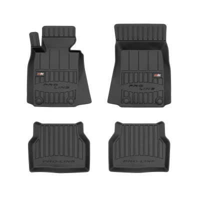 Imagen de FROGUM 3D407367 Juego de alfombrillas suelo Caucho delante y detrás 4 negro Adaptado BMW: 5 Berlina, Touring
