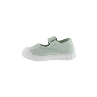 Imagen de Victoria Shoes TIRA LONA Zapatos de bebé para niños, Talla: 25, Green