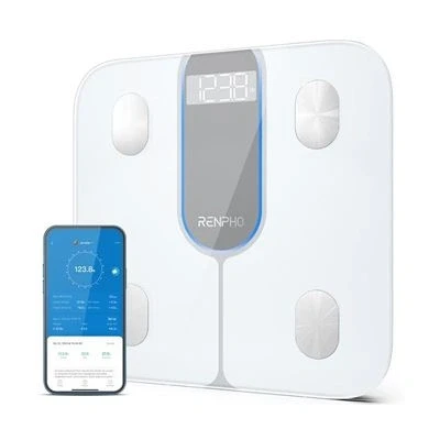 Imagen de RENPHO ELIS 1C SMART BODY SCALE MODELO R A033 COLOR BLANCO