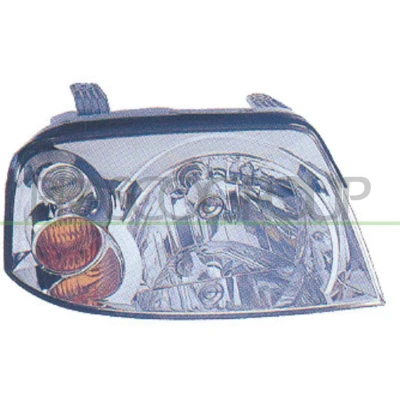 Imagen de PRASCO HN3244803 Faros derecha H4 sin servomotor para reg. alcance luces HYUNDAI: Atos