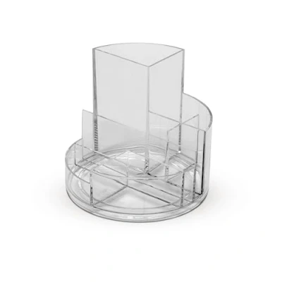 Imagen de Maul rundbox portabolígrafos, 6 compartimentos Resistente a los golpes ABS, color transparente