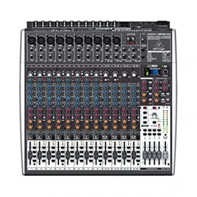 Imagen de Behringer Mezclador XENYX X2442USB Premium de 24 entradas y 4/2 buses con preamplificadores compresores micrófono