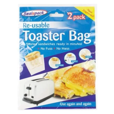 Imagen de Sealapack Bolsas de tostadora reutilizables (6 unidades, más 600 usos)
